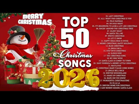 Top Christmas Songs of All Time 🎅🏼 Best Christmas Music Playlist 2026