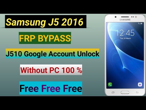 Samsung J510 FRP Bypass | Samsung J5 2016 Google Account Bypass | Samsung J5 6 FRP Bypass 💯% working