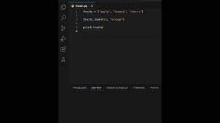 Python Insert Method | Learning | Python | 2024 | Coding | Programming #learning #python#coding#code