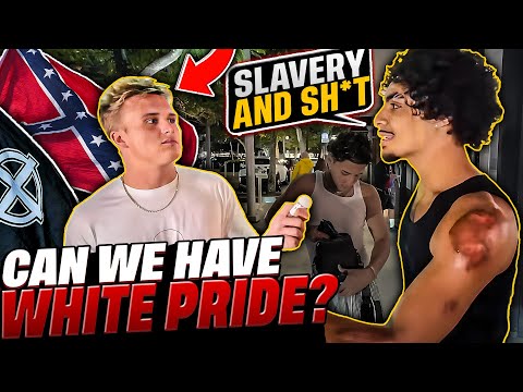 I Asked Black People Why WHITE PRIDE Is OFF LIMITS In Society? - Locals Are SHOCKED