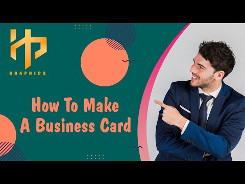 Professional Business Card Design Tutorial