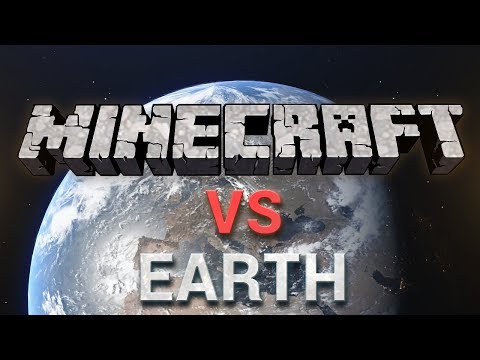 Minecraft Map Size Comparison - Edge of the map