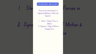 What is Engineering Mechanics? The Science Behind Forces & Motion!