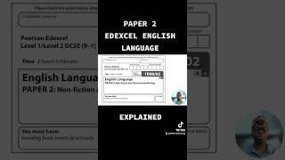 EDEXCEL ENGLISH LANGUAGE PAPER 2 -  EXPLAINED #gcseenglish #edexcelenglish #gcsetips #studywithme