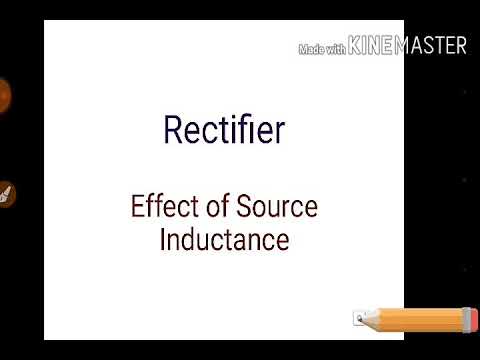 Effect of Source Inductance on Rectifier, Simplest Discussion with required formulas