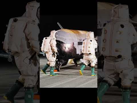 Super secret x-37b military space plane of america