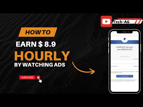 I got paid hourly to watch ads