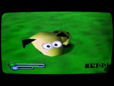 Space Station Silicon Valley officially captured on a CRT and Nintendo 64