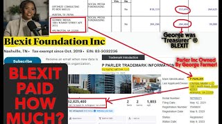 BLEXIT Paid $284K to Olympic Media LLC Connected to PARLER INC + Tax FORMS 📱