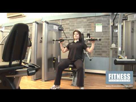 Cybex VR3 Overhead Press - How to use - Fitness Tech Design