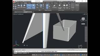 12 - Modeling a Hood | AutoCAD 2017 3D Modeling Techniques