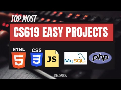 CS619 Easy Projects | Final Year Easy Projects List