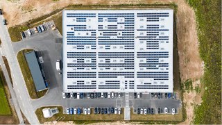 A drone tour of Foxway's new net-zero operations facility - Foxway