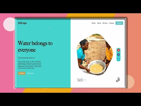 Responsive Hero Section | Source Code | HTML CSS