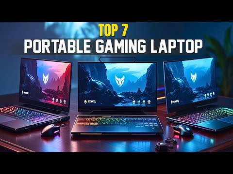 7 Best Portable Gaming Laptops for 2025!!