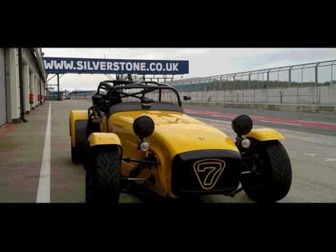 Caterham onboard footage from Silverstone Arena GP trackday