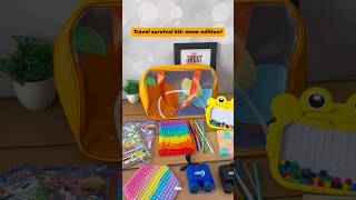 Busy Bag #funtoys #learningmadefun #restauranttoys #busybag #kidstravel #travelfind #forkids #shorts