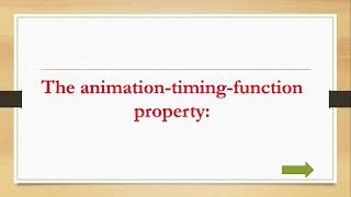 Animation timing function property #shorts