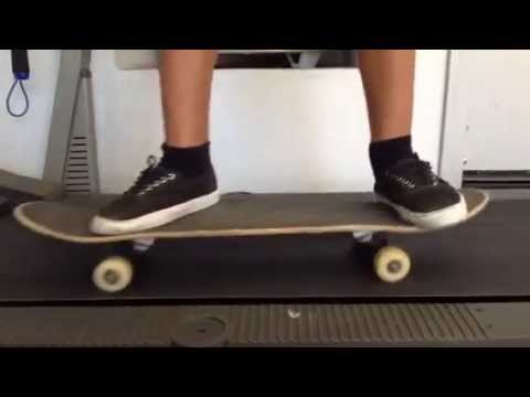 Treadmill Skateboarding
