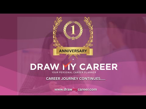 Draw My Career 1st Anniversary | Career Guidance & Planning for Students and Professionals