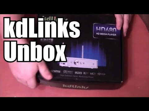 KdLinks HD680 HD Media Player Unboxing