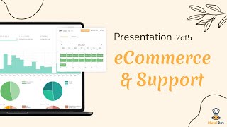 ECOMMERCE AND SUPPORT - NutriBot Backoffice Presentation 2of5. Meal Prep Software Presentation.