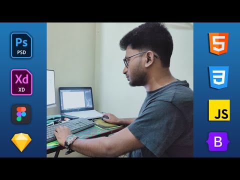 Figma to HTML, XD to HTML, PSD to HTML | Front end Developer