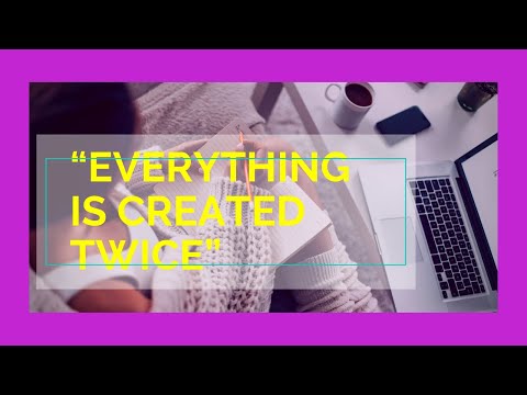Everything Is Created Twice: Journal Sessions #4