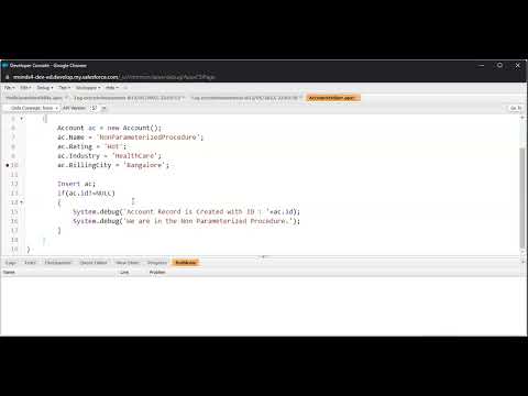 Salesforce Apex Programming - Part 5