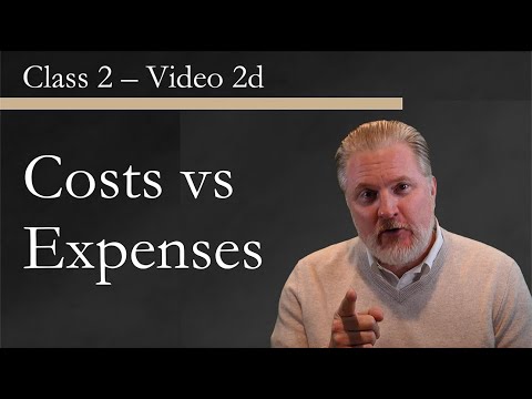 2.2d-Costs vs Exenses