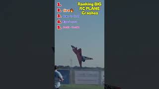 RANKING Top BIG RC PLANE Crashes 😱😱