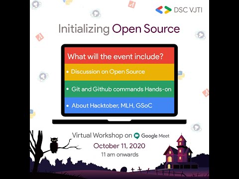 DSC VJTI Open Source Workshop Part 1
