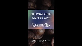 Happy international coffee day! ☕️ #coffeeday #AsstrA #AsstrATeam #workvibes