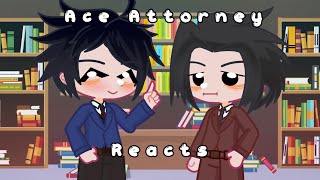 Ace Attorney characters react to each other | 1/2 |  no angst