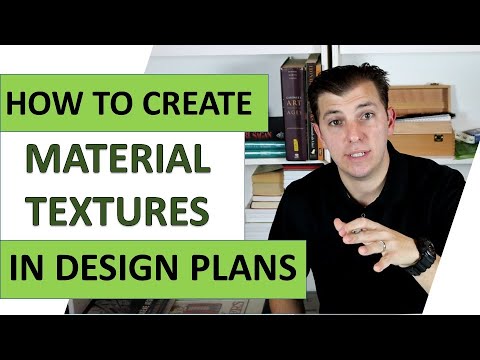 How To Create Material Textures In Design Plans