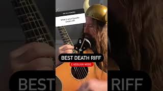The BEST Death Metal 💀 Riff | Chuck Schuldiner power 💥
