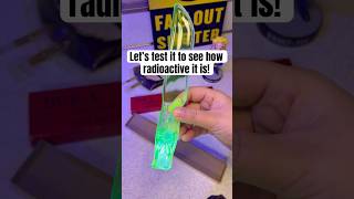 HOW RADIOACTIVE IS THIS URANIUM GLASS KNIFE??