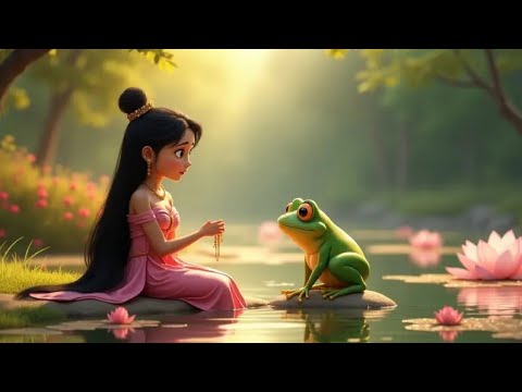 राजकुमारी और मेंढक की कहानी | rajkumari kahani | rajkumari cartoon| hindi story| hindi stories 