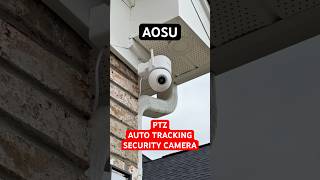 AOSU 3K 360° Wired Outdoor Security Camera – AI Alerts, Auto-Tracking, No Monthly Fees!
