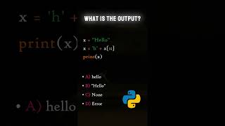 What is the output of this Code #coding #shorts