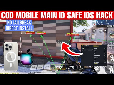 CODM Global and Garena iOS Hack/ Cheat | Call of Duty Mobile iPhone/ iPad Hack Panel File - CODM IOS