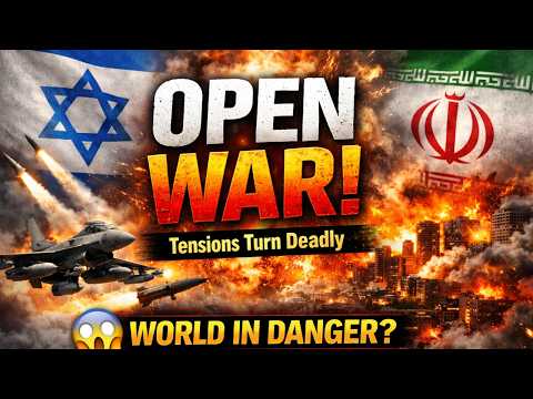 “World on Edge: Israel-Iran Tensions Spiral into Open War”