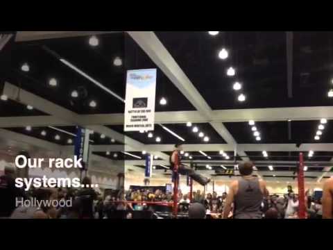 Crosscore 180 - Rotational bodyweight Trainer and rack syst