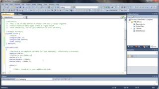 Embedded Software: C Structures