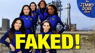 FAKED! Blue Origin’s FAKE All-Women Space Flight!