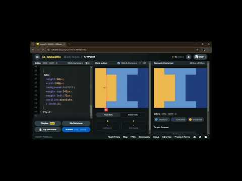 Day #05 Taking on the ultimate coding challenge!💻🔗#CSSBattle #WebDevChallenge #FrontendFun #CSS
