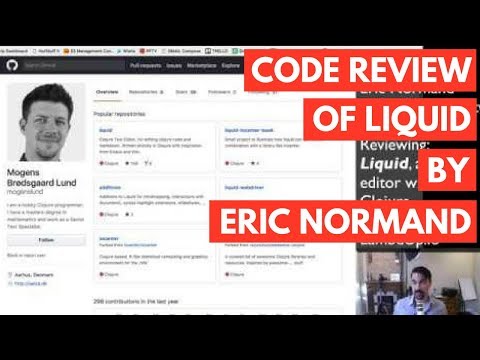 Code Review of Liquid by Eric Normand
