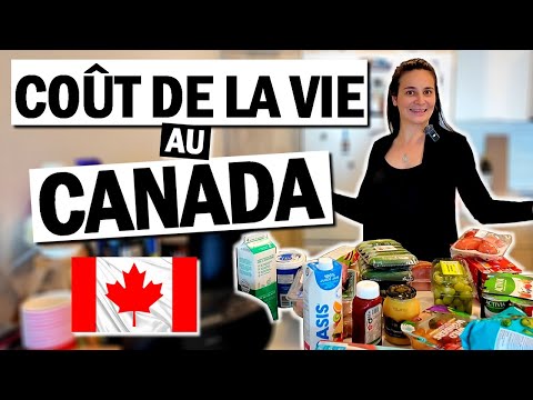 VIVRE AU QUÉBEC / CANADA en 2025, COMBIEN ça COÛTE ? (courses, loyer transport ...) 🇨🇦