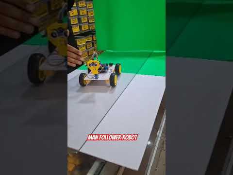 Advance Man Follower Robot|New Idea....