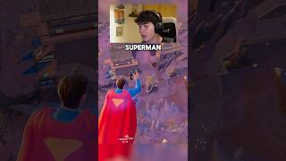 I made Superman fly! #fortnite #fortniteclips